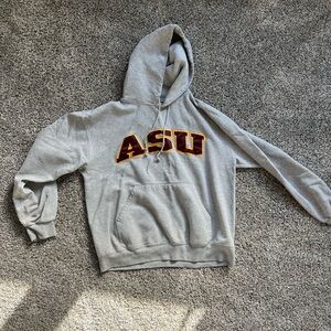 ASU Champion Gray Hoodie